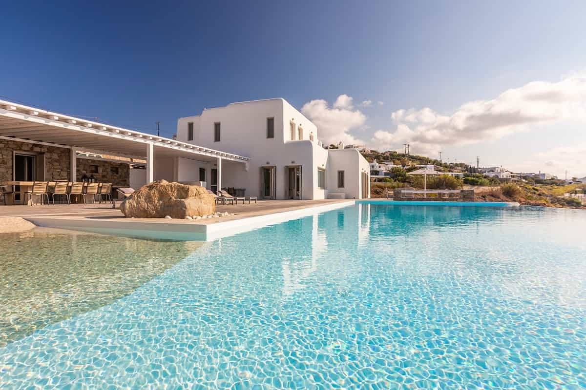 Villa Aliki with Panoramic view in Mykonos in Mykonos