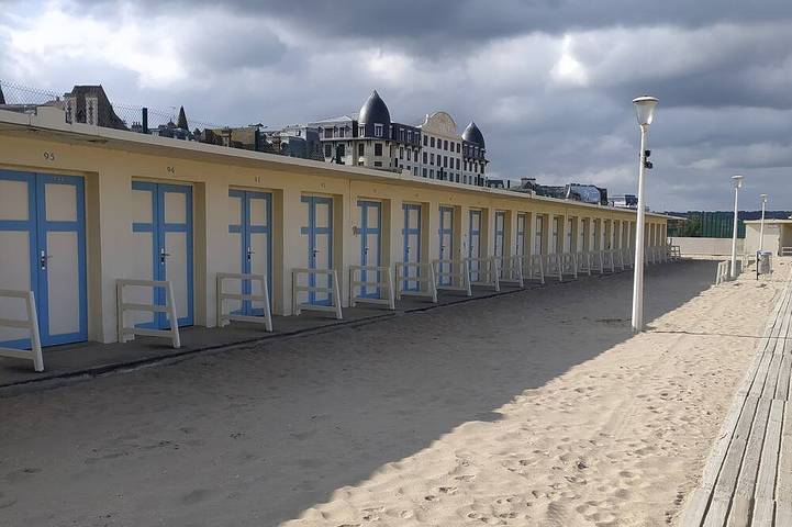 Location de vacances pour 3 personnes, avec jardin à Trouville-sur-Mer