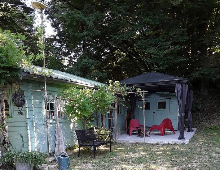 Chalet pour 2 personnes, avec jardin ainsi que vue et vue sur le lac
