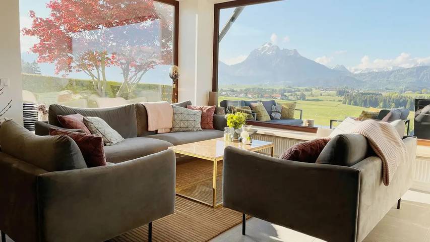 Gîte pour 6 personnes, avec sauna et jardin à Hopfen am See