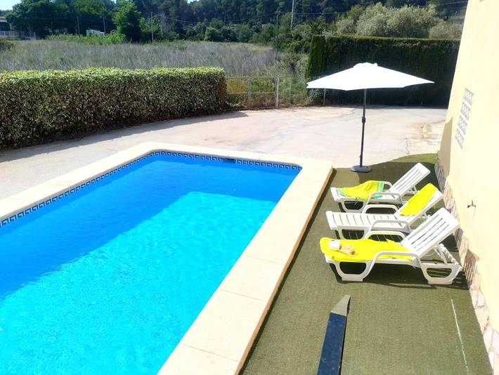 Casa rural para 8 personas, con Balcón y Terraza además de Jardín y Piscina en Moraira - 4
