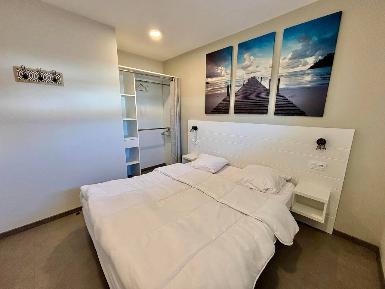 Appartement entier, Appartement 2-6 pers, 2 ch, balcon, piscine, accès plage, parking in La Tranche-sur-Mer, Vendée