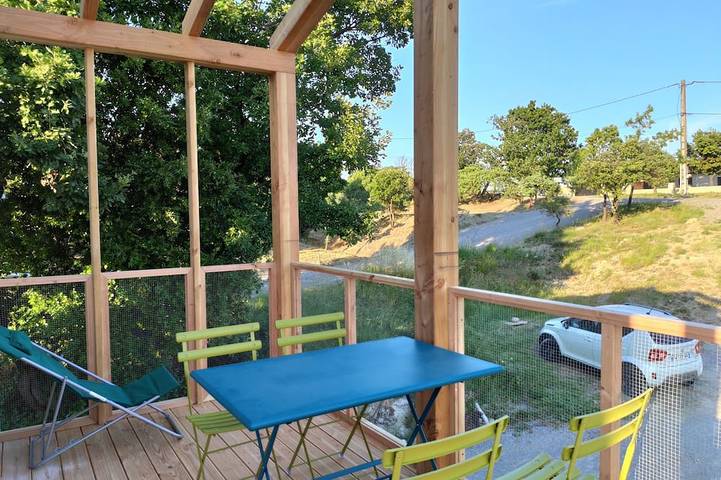 Gîte pour 4 personnes, avec balcon et jardin - 1