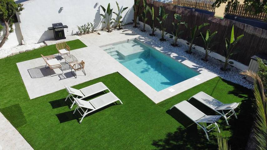 Villa voor 8 personen, met zwembad en tuin in El Campello