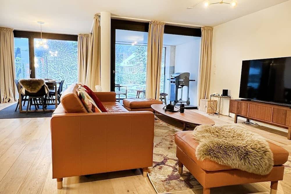 Ganze Wohnung, Mountain View Luxury Apt at Interlaken West • Ac • Bbq by Swissdreamliving in Interlaken, Thunersee