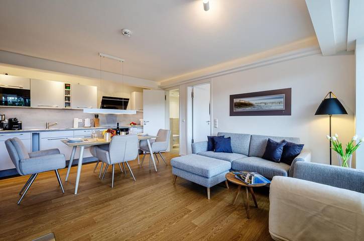 Ferienwohnung für 4 Personen, mit Sauna und Balkon