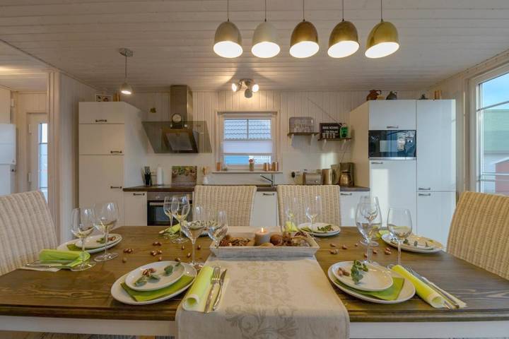 Ferienhaus für 6 Personen, mit Terrasse und Garten sowie Seeblick und Ausblick in Naturpark Barnim - 4