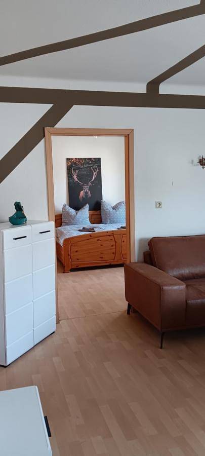 Ferienwohnung für 4 Personen, mit Garten und Ausblick