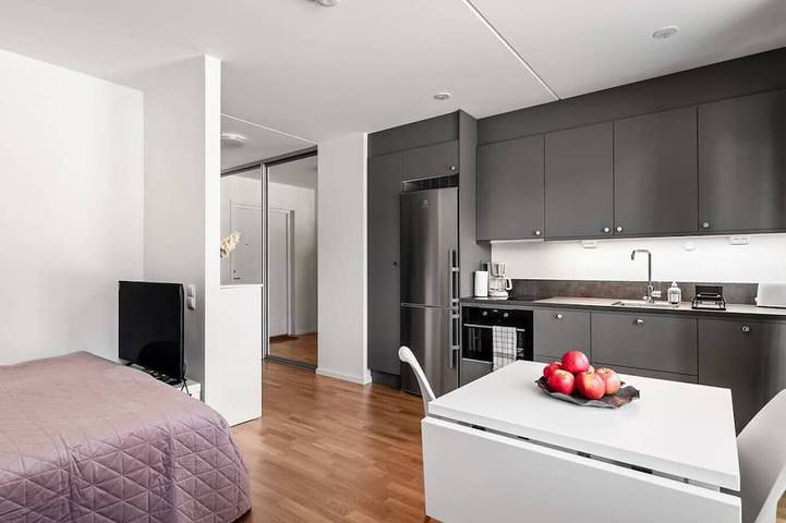 Ganze Wohnung, New Stylish Local Apartment in Barkarbystaden in Schwedische Ostsee