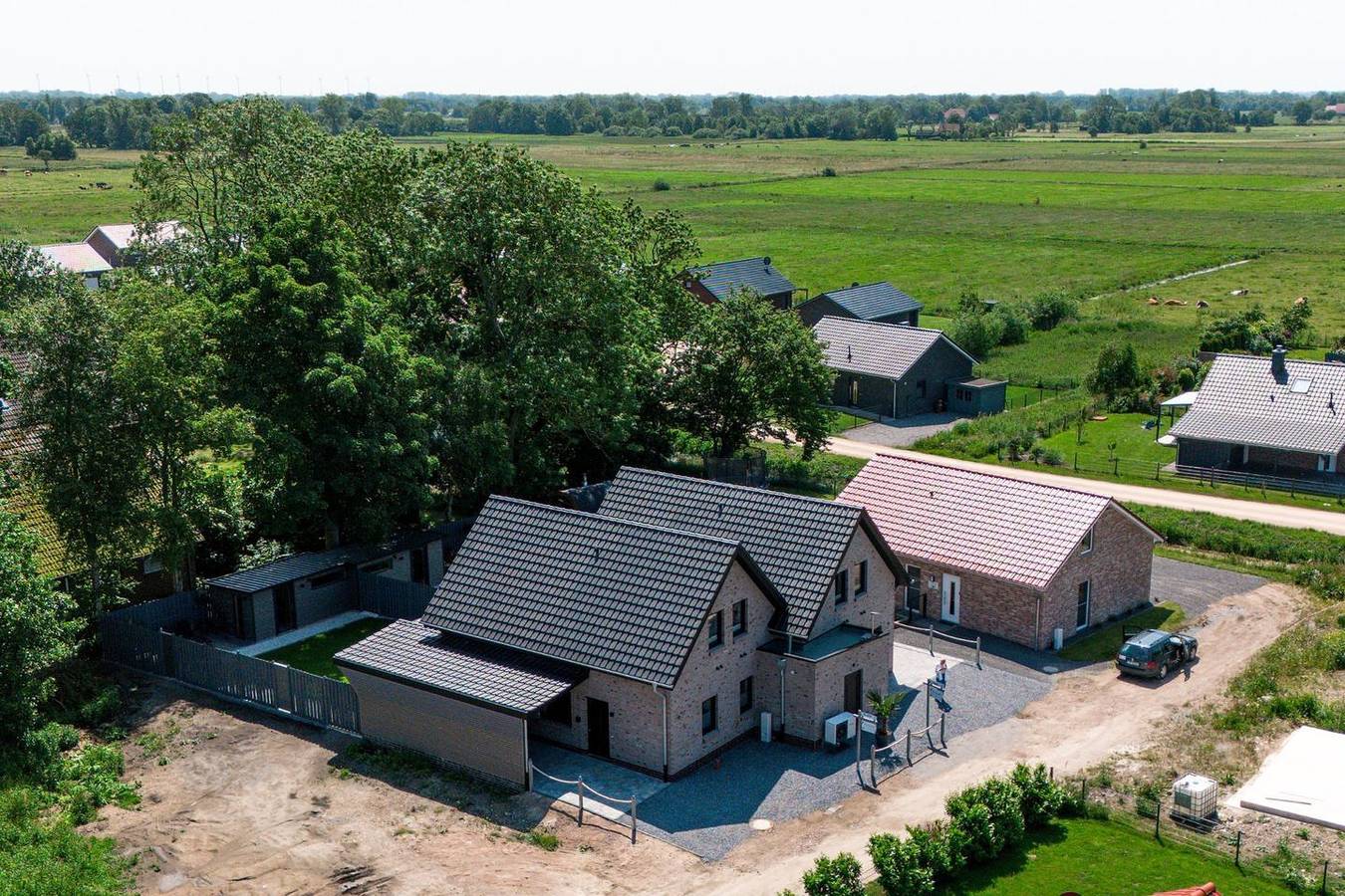 Hundefreundliches Ferienhaus Hygge an der Nordsee mit Sauna und Garten in Sehestedt (Jade), Jade