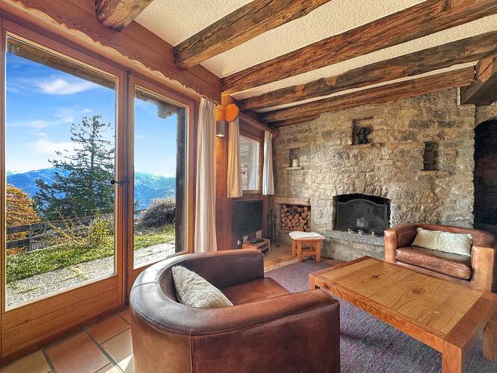 Gîte pour 5 personnes, avec Terrasse à Ayent