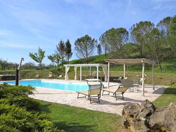 Casa vacanza per 8 persone, con giardino e terrazza, con animali domestici a Rapolano Terme