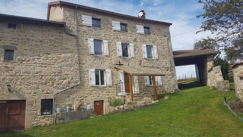 Maison de vacances pour 12 personnes, avec jardin ainsi que vue et balcon