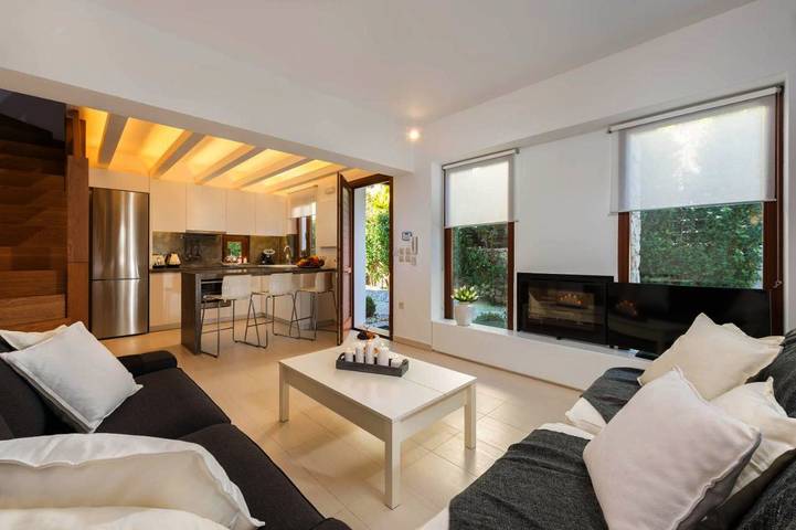 Villa für 6 Personen, mit Balkon und Terrasse sowie Garten und Ausblick in Rhodos Stadt - 3