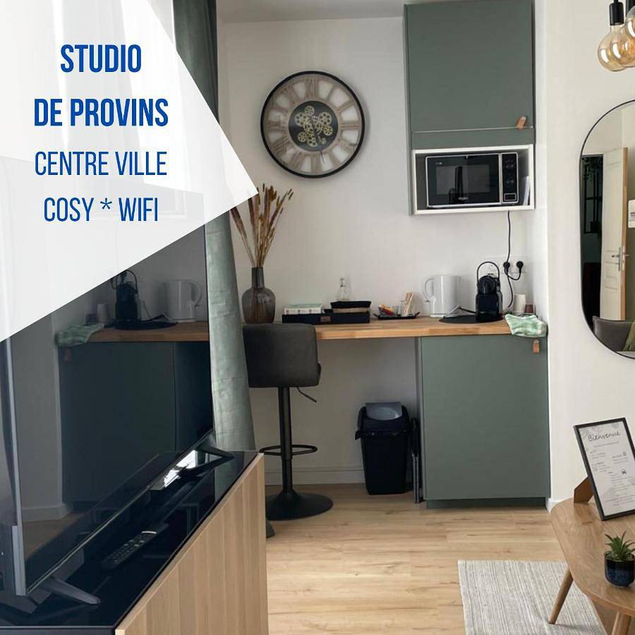 Appartement entier, One-Bedroom Apartment in Provins, Seine-et-Marne