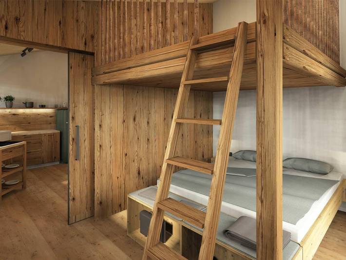 Hütte für 2 Personen, mit Garten in Grünten - 4