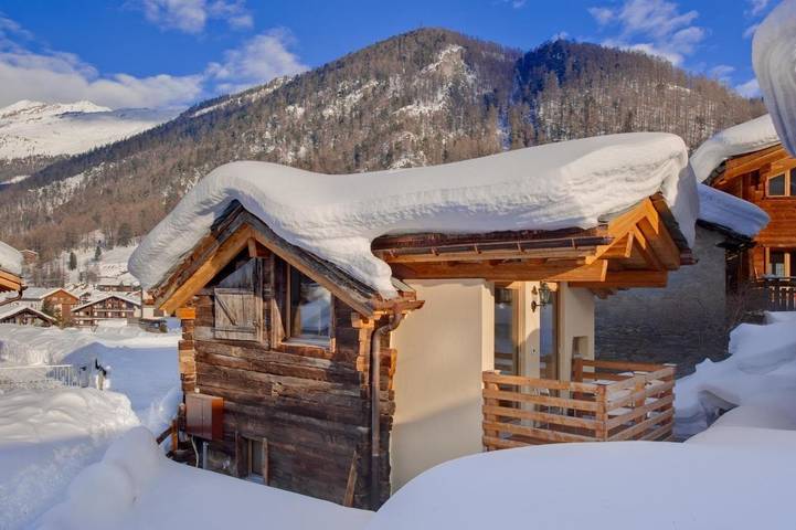 Chalet pour 4 personnes, avec vue et jardin, animaux acceptés à Zermatt - 3