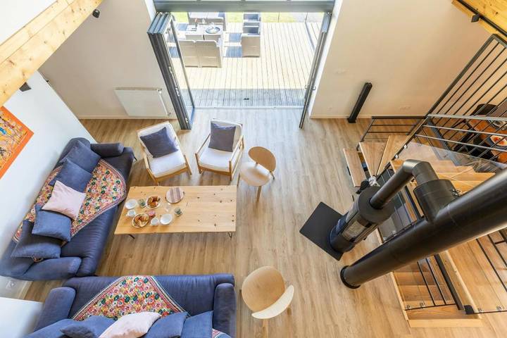 Location de vacances pour 12 personnes, avec terrasse et jardin à Rochefort-Montagne - 2