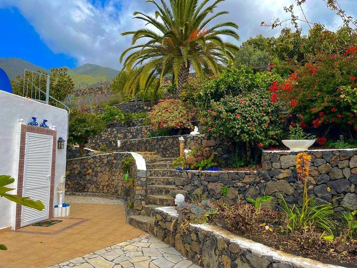 Casa de vacaciones para 3 personas, con jardín y vistas en La Palma - 4