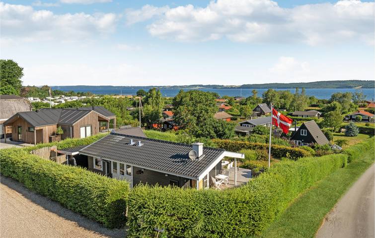 Ferienhaus für 4 Personen, mit Garten und Terrasse, mit Haustier in Mørkholt