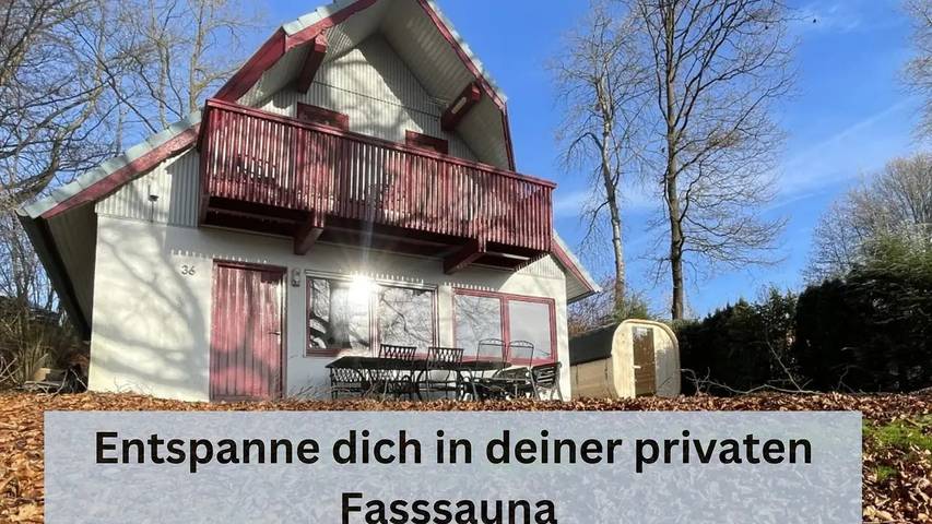 Ferienhaus für 6 Personen, mit Sauna und Garten in Kirchheim