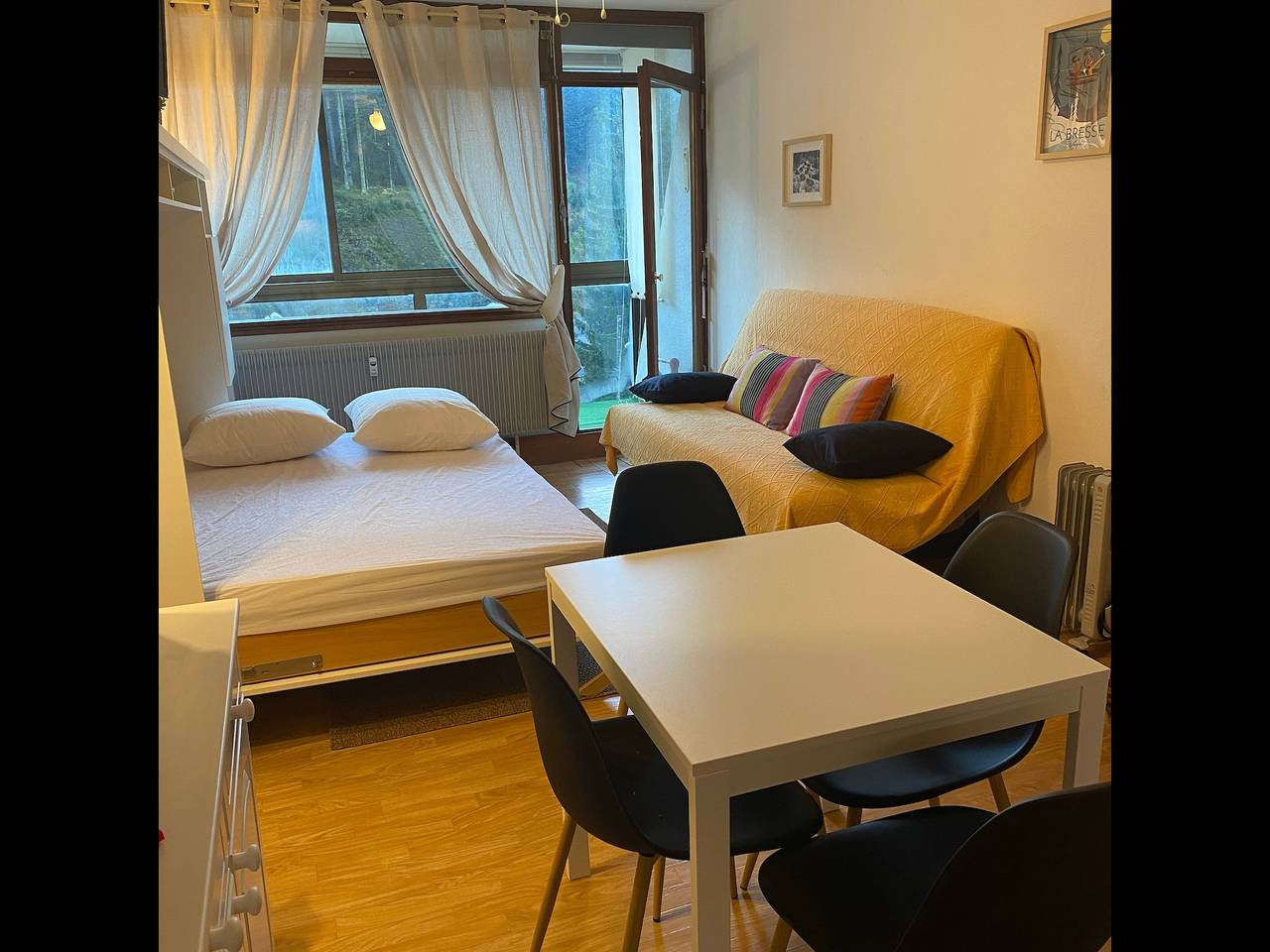 Appartement entier, Les Cimes de Belle Hutte - Studio 2 étoiles au pied des pistes in La Bresse, Parc naturel régional des Ballons des Vosges