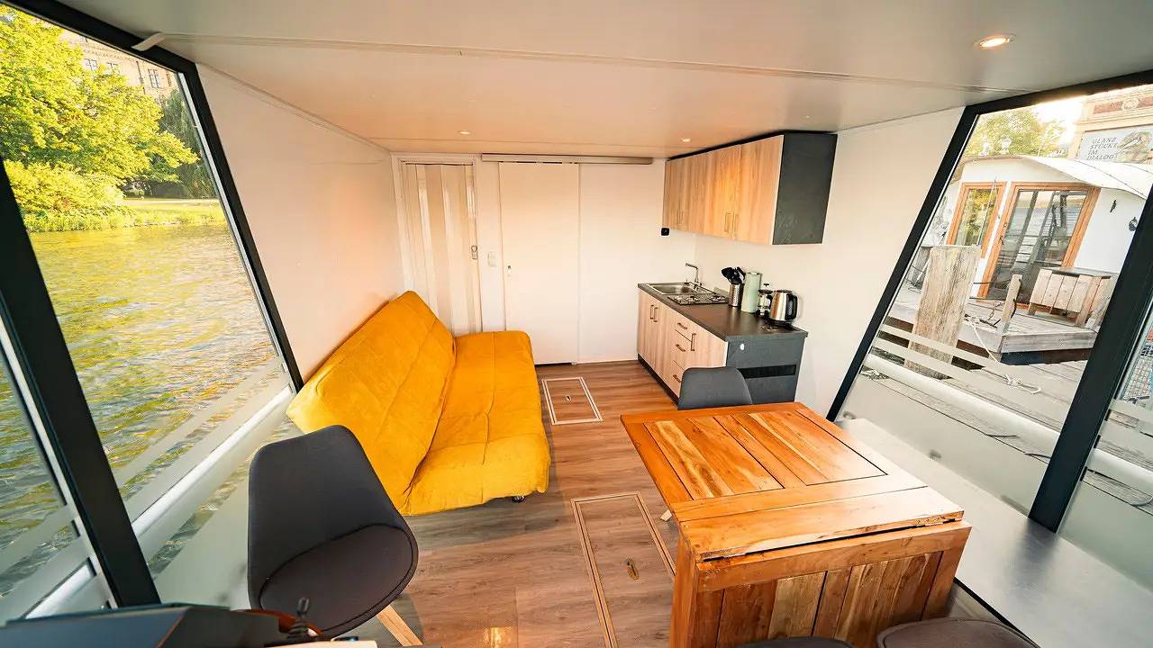 Boot für 6 Personen (21 m²) in Schwerin in Schwerin, Schweriner See