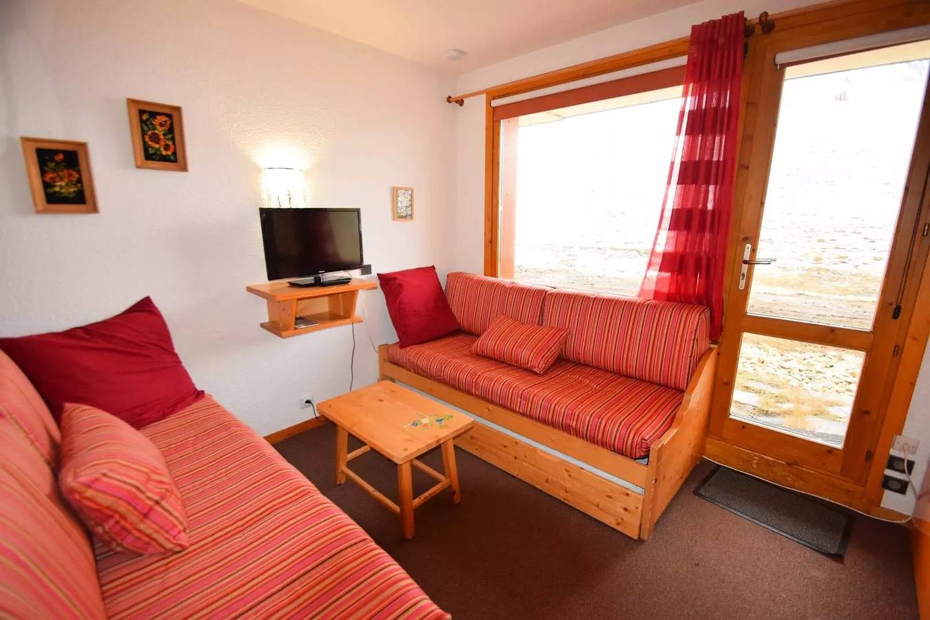 Apartamento entero, Estudio divisible 4/5 pers. Sapporo - Spain Villages in Plagne Villages, La Plagne-Tarentaise