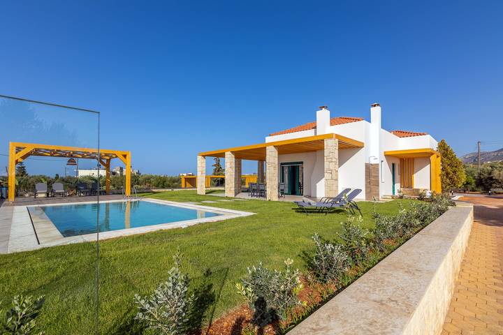 Villa voor 6 personen, met tuin in Chersonissos