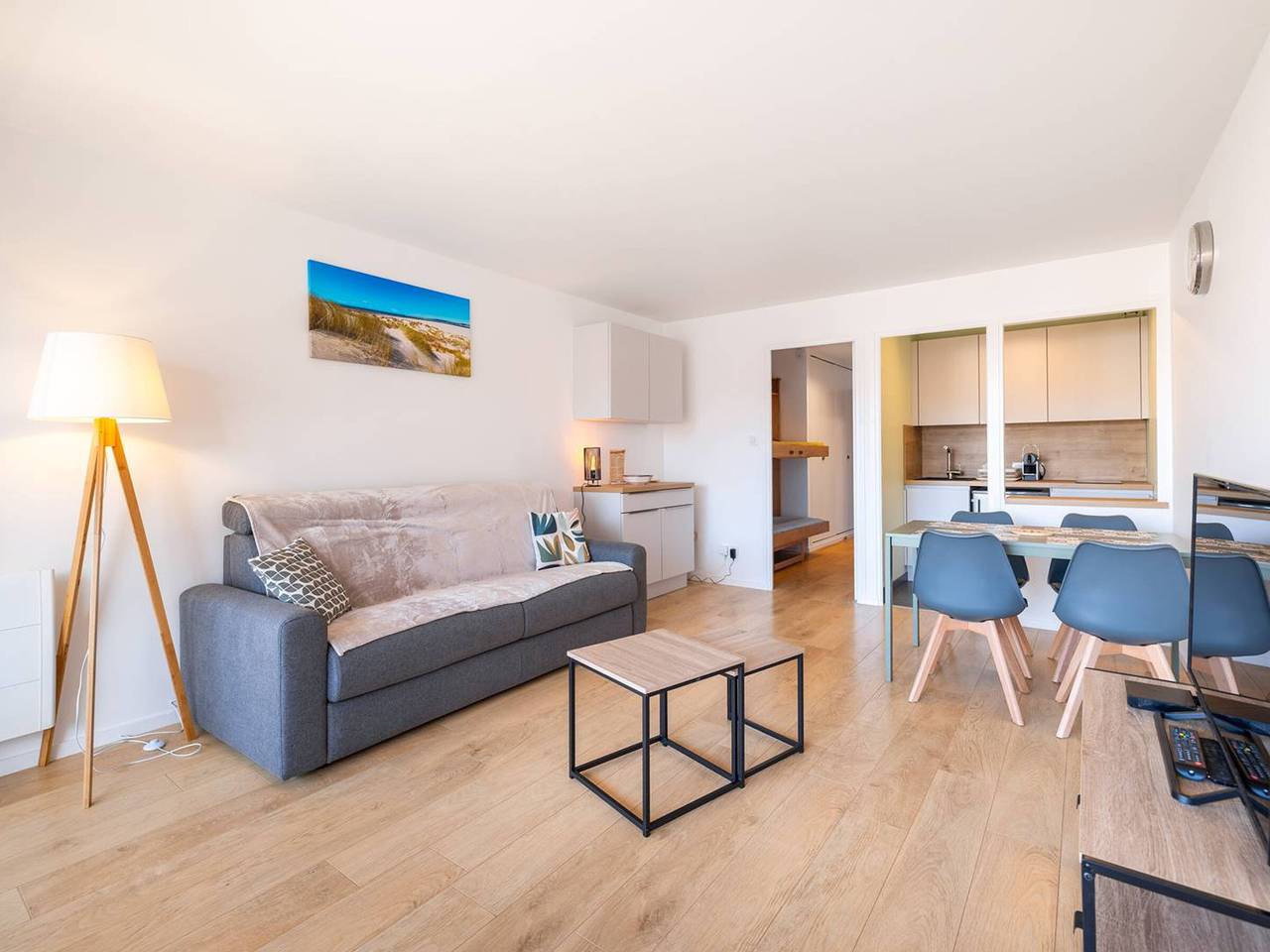Studio entier, Appartement central avec balcon - 4 pers. in Touquet-Paris-Plage, Région de Montreuil