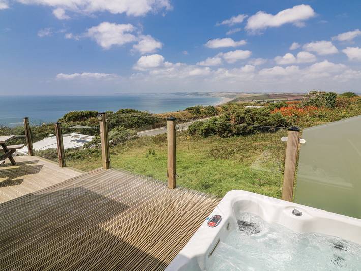 Ferienhaus für 5 Personen, mit Terrasse und Garten in Cornwall
