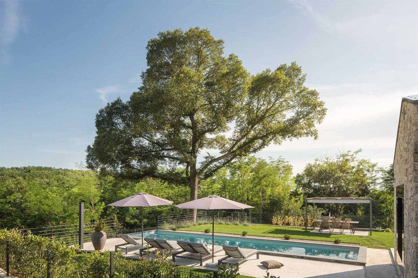 Villa Touch of Nature mit Pool in Skropeti, Zentralistrien
