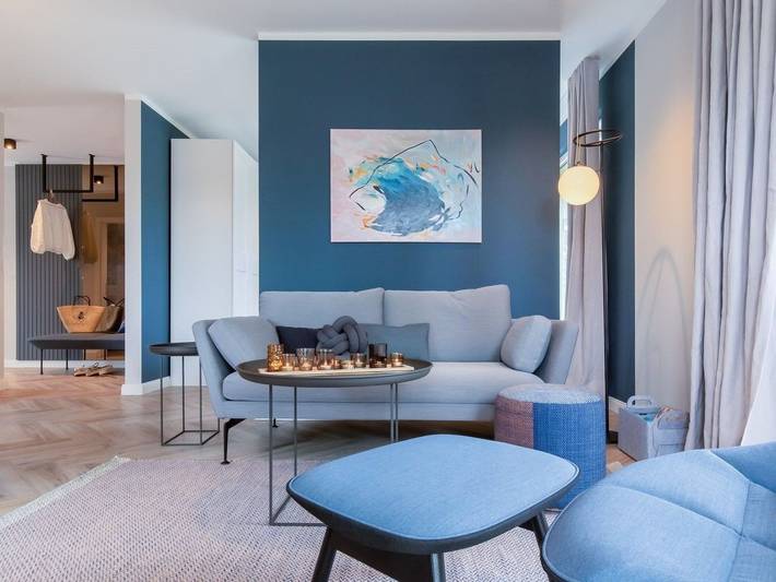 Ferienwohnung für 2 Personen, mit Balkon und Terrasse sowie Garten und Seeblick in Scharbeutz