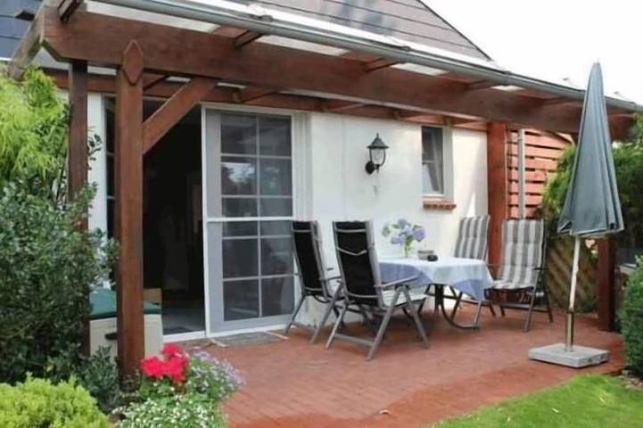 Ferienhaus für 4 Personen, mit Garten und Terrasse, mit Haustier in Leck