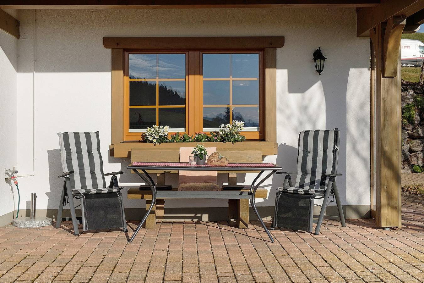 Ganze Wohnung, Ferienwohnung "Schwarzwaldhut" mit Bergblick, privater Terrasse und Wlan in Breitnau, Südschwarzwald
