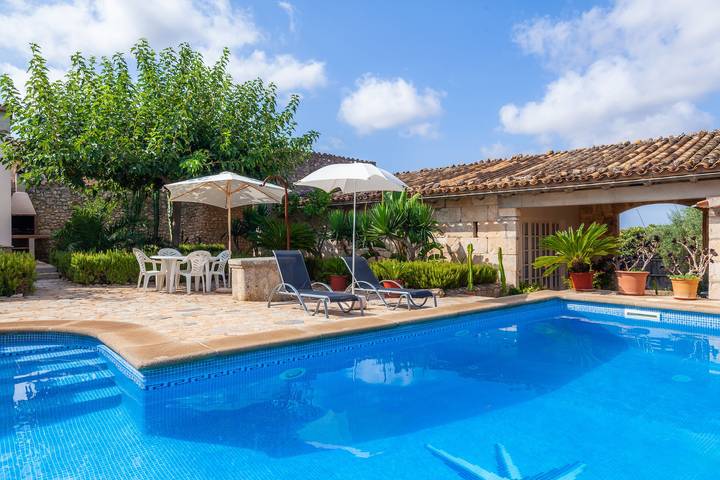 Casa de vacaciones para 6 personas, con Jardín en Campanet