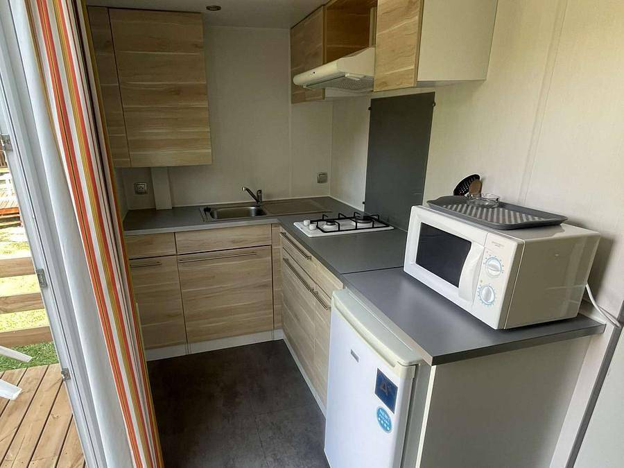 Camping Le Chanet - Mobilheim 2 personen - Carpe Diem in Ornans, Doubs