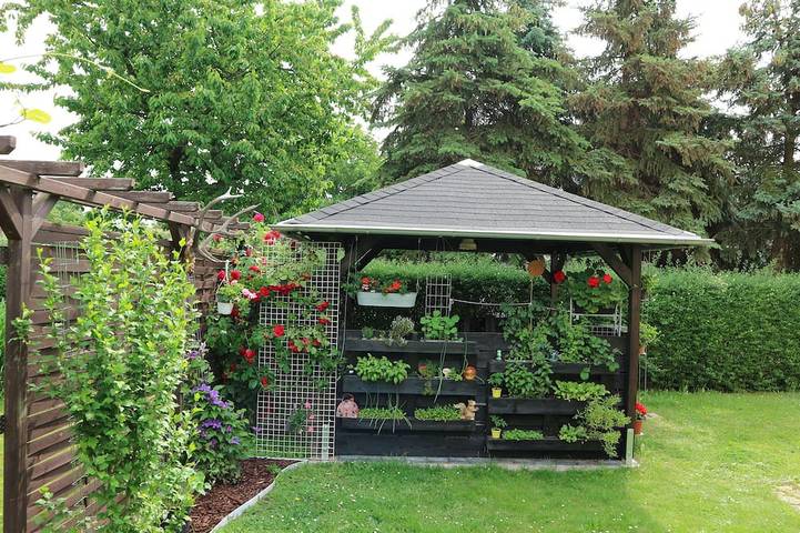Ferienwohnung für 4 Personen, mit Garten