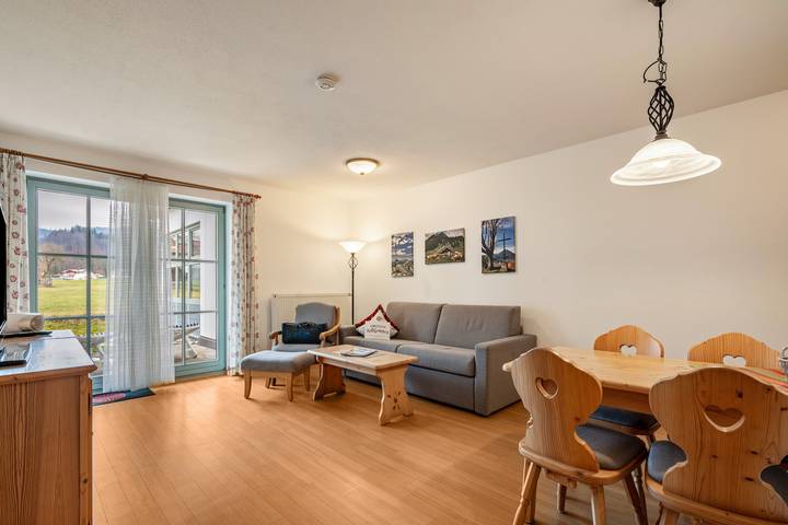 Appartement entier, Appartement 'Brünnstein-Chambre 11' avec piscine, jardin commun et sauna in Oberaudorf, Alpes bavaroises