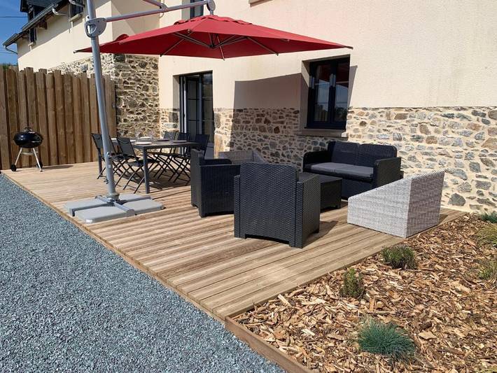 Gîte pour 6 personnes, avec vue et jardin, adapté aux familles à Ancteville - 2