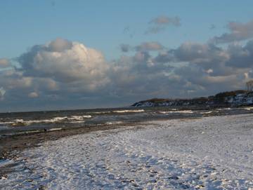 Ferienwohnung für 3 Personen, mit Balkon und Garten sowie Seeblick in Ahrenshoop