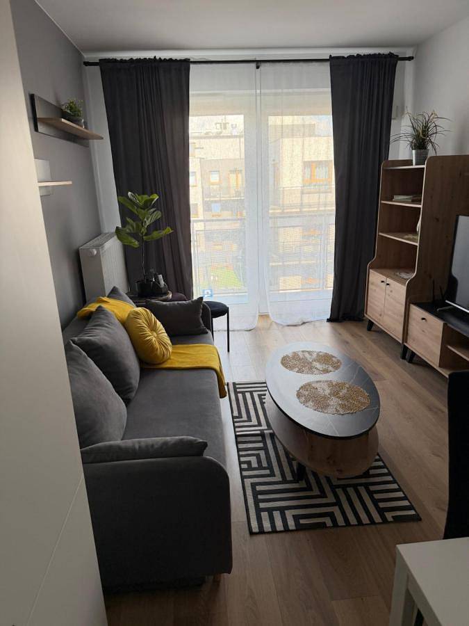 Cały apartament, Apartament Grey 2 pokojowy z balkonem w Warszawie in Białołęka, Warszawa