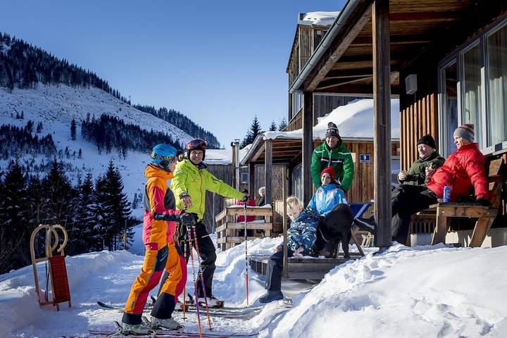 Hüttendorf Präbichl (1) in Vordernberg, Östliche Obersteiermark