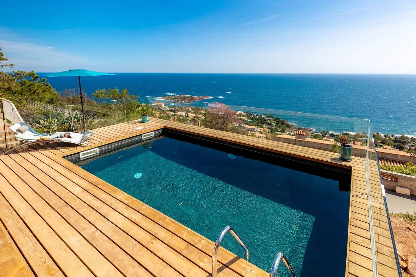 Ferienhaus für 8 Personen mit Garten in Anthéor, Saint-Raphaël