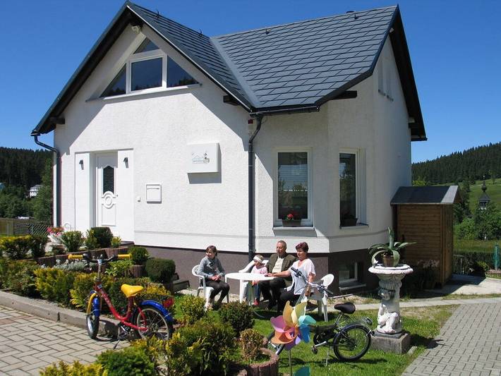 Ferienhaus für 4 Personen, mit Garten