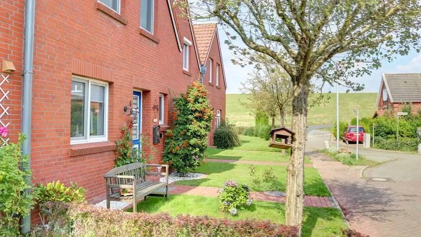 Ferienhaus für 6 Personen, mit Garten und Terrasse in Jemgum