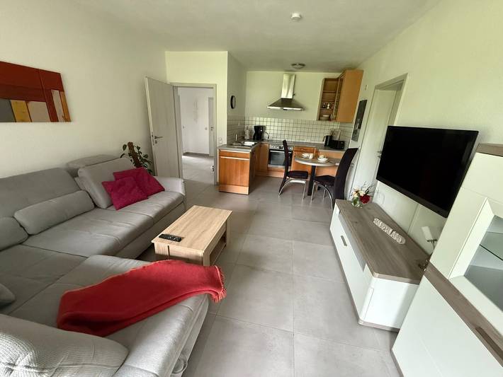 Appartement entier, Appartement « Au pays des 1000 montagnes » avec terrasse privée et Wi-Fi in Neuenrade, Arrondissement de la Mark