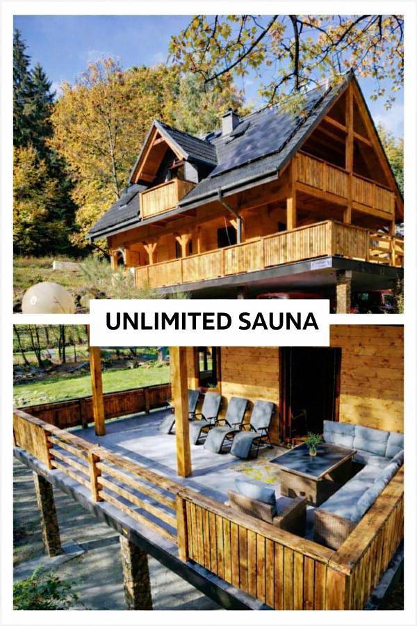 Domek letniskowy dla 9 osób, z sauna i widok oraz ogród w Karkonosze