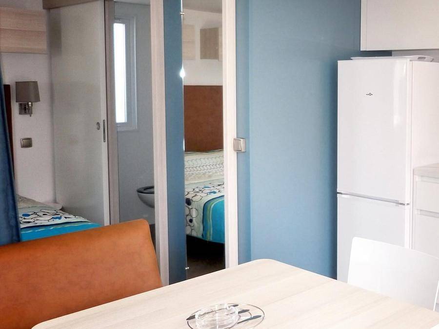 Camping Tikayan Domaine du Golfe de Saint Tropez - Mobilheim 2 personen - Tennessy Komfort in Grimaud, Mittelmeerküste (Frankreich)