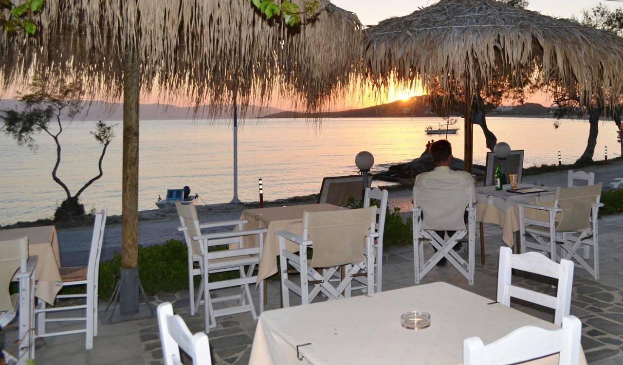 Sunset in Agia Anna, Naxos